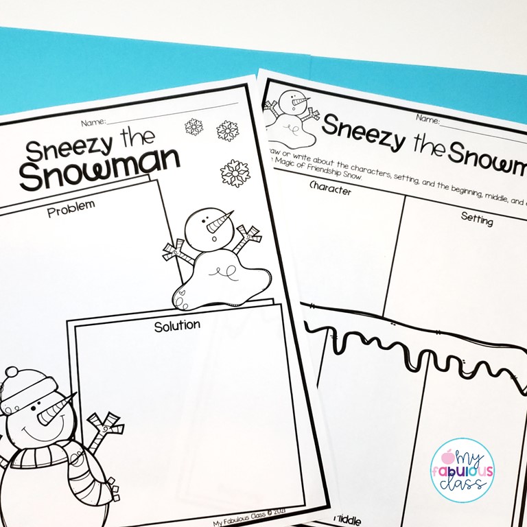 Sneezy the Snowman - My Fabulous Class