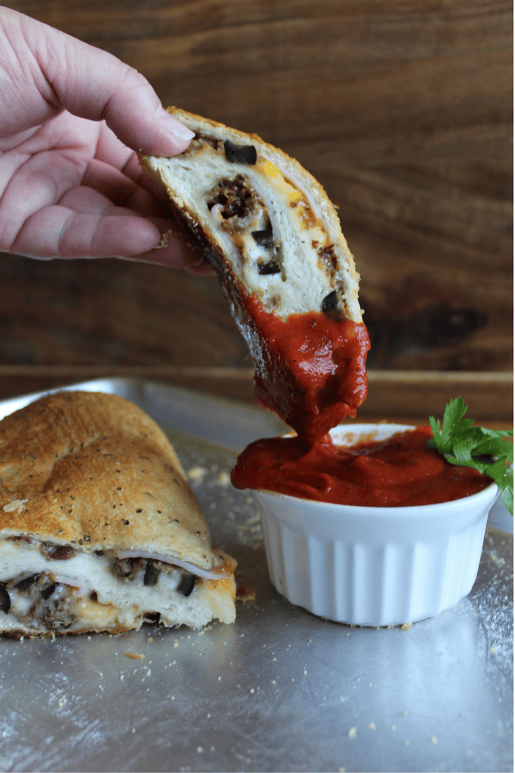 Pizza Stromboli My Farmhouse Table