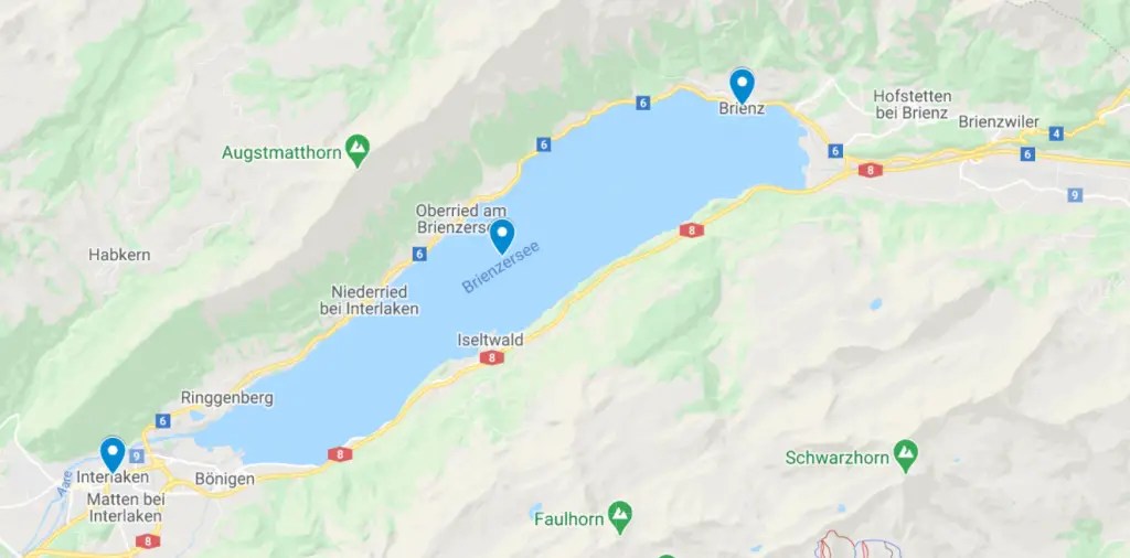 Pain Points Lake Brienz Switzerland’s most idyllic lake! My Faulty Compass