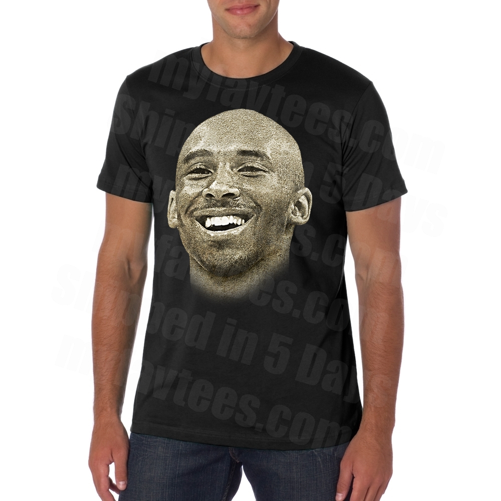 Get the Kobe Bryant Face T Shirt Free Shipping