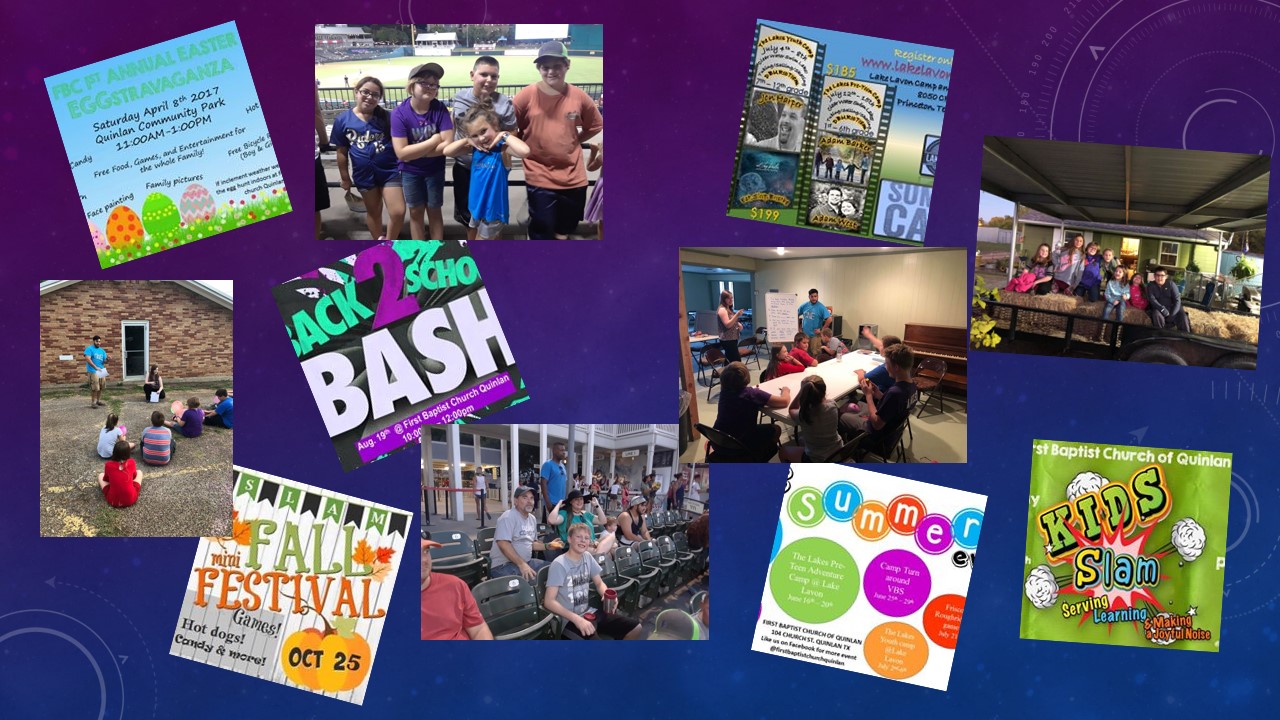 Children's Activities » FIRST BAPTIST CHURCH QUINLAN