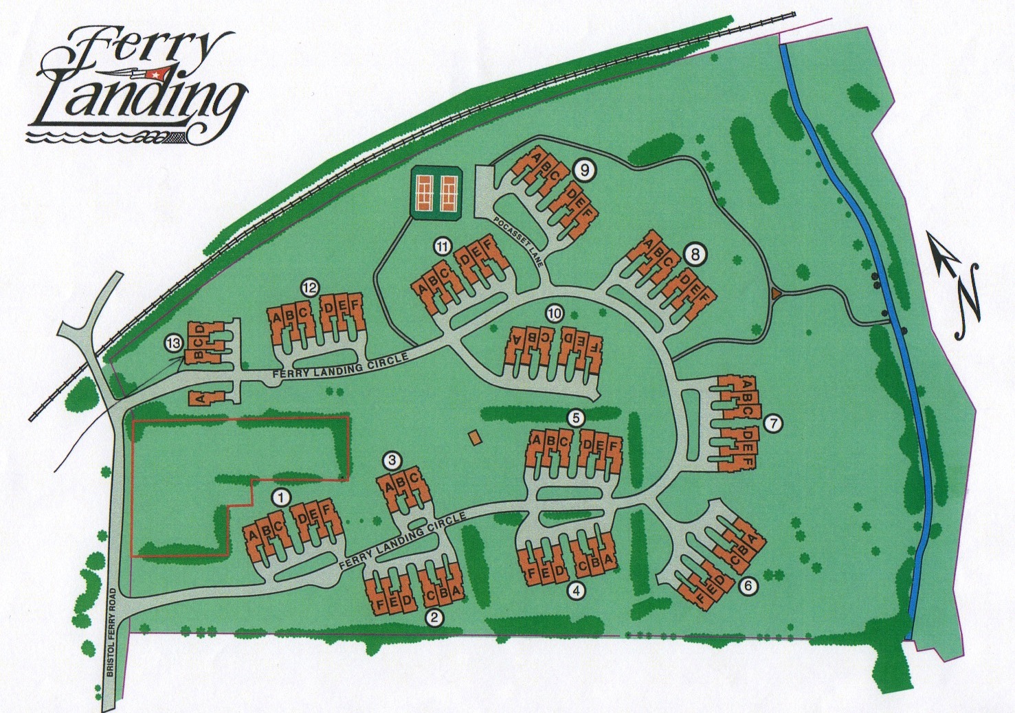 Plat Map Ferry Landing Condominium Association