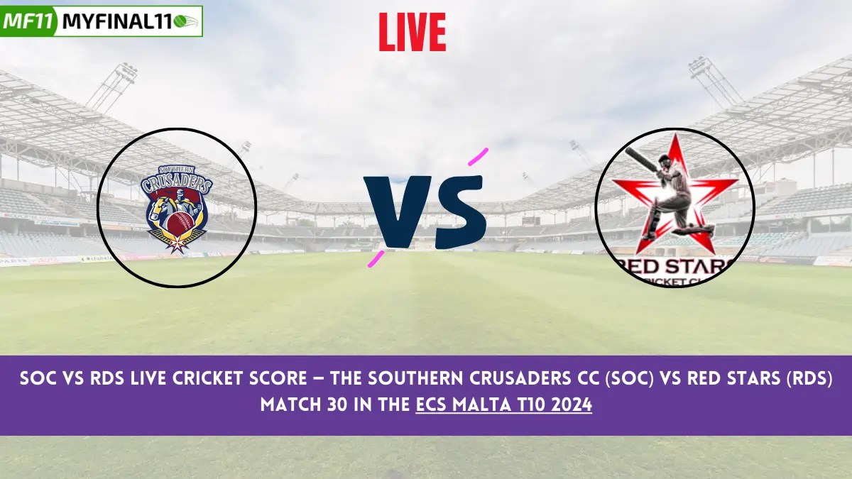 SOC vs RDS Live Cricket Score