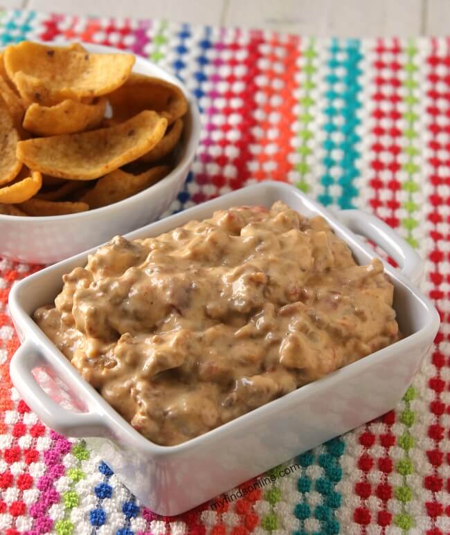 Crockpot Bacon Cheeseburger Dip