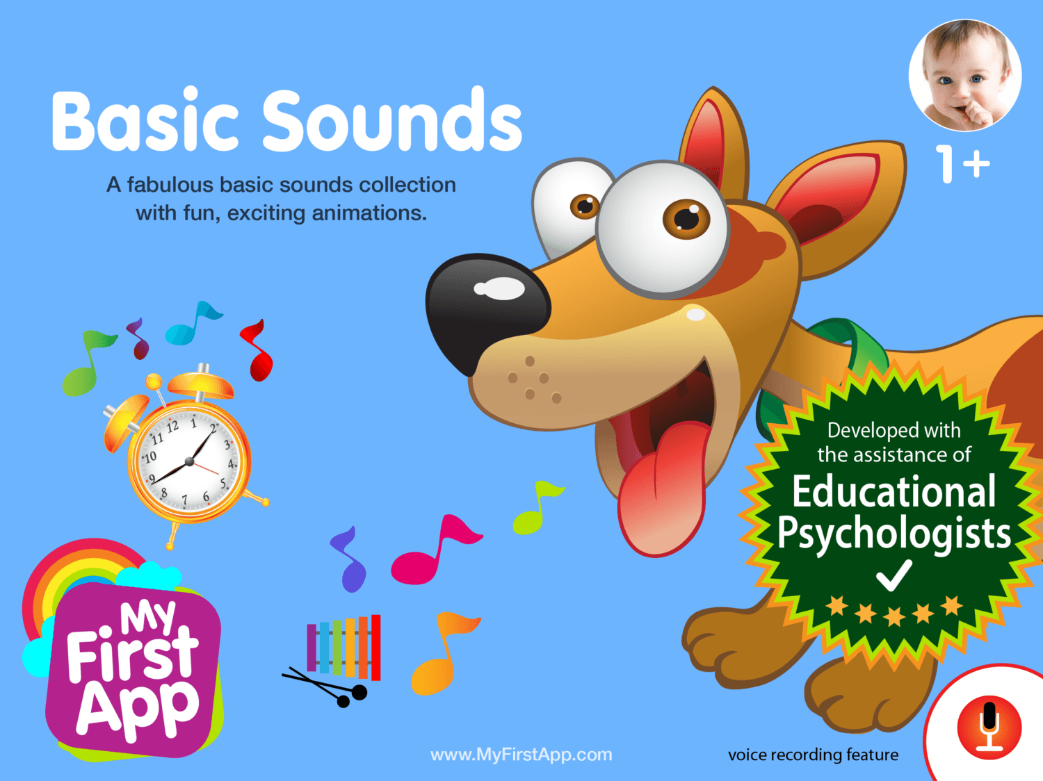 Basic Sounds for toddlers MyFirstApp