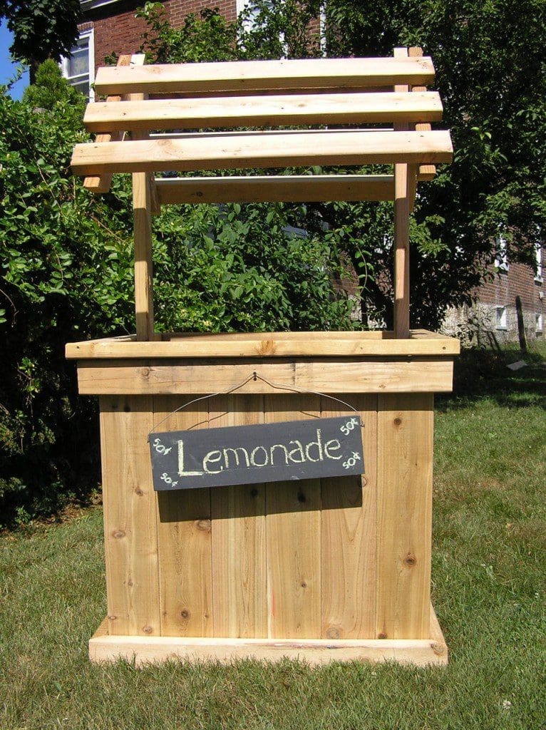 Build a Kid's Lemonade Stand
