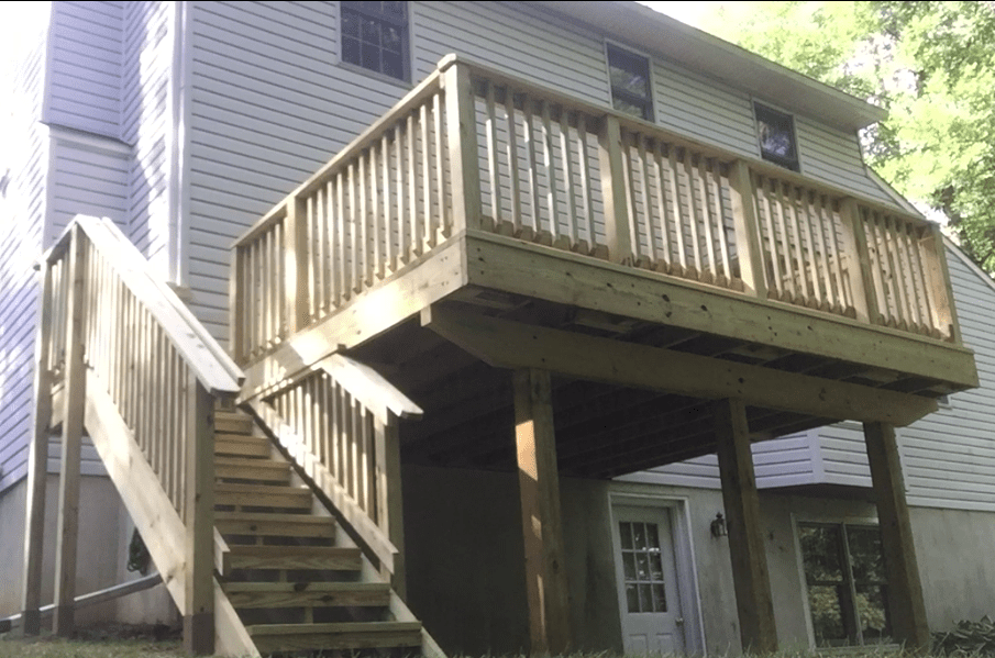 Building a Deck Video How to install guard posts