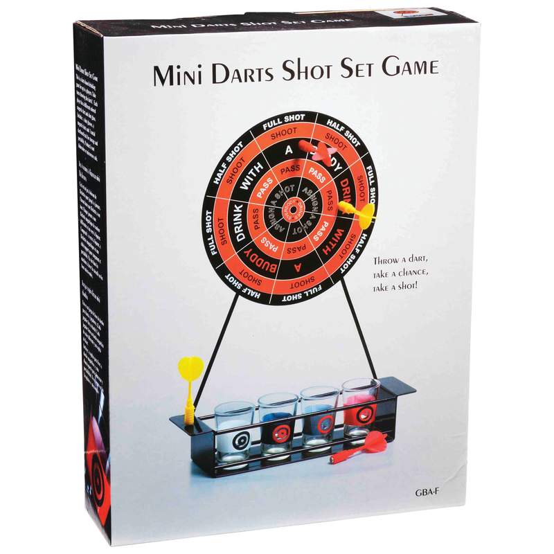 Shot Glass Drinking Game — Darts Bargain Flasks