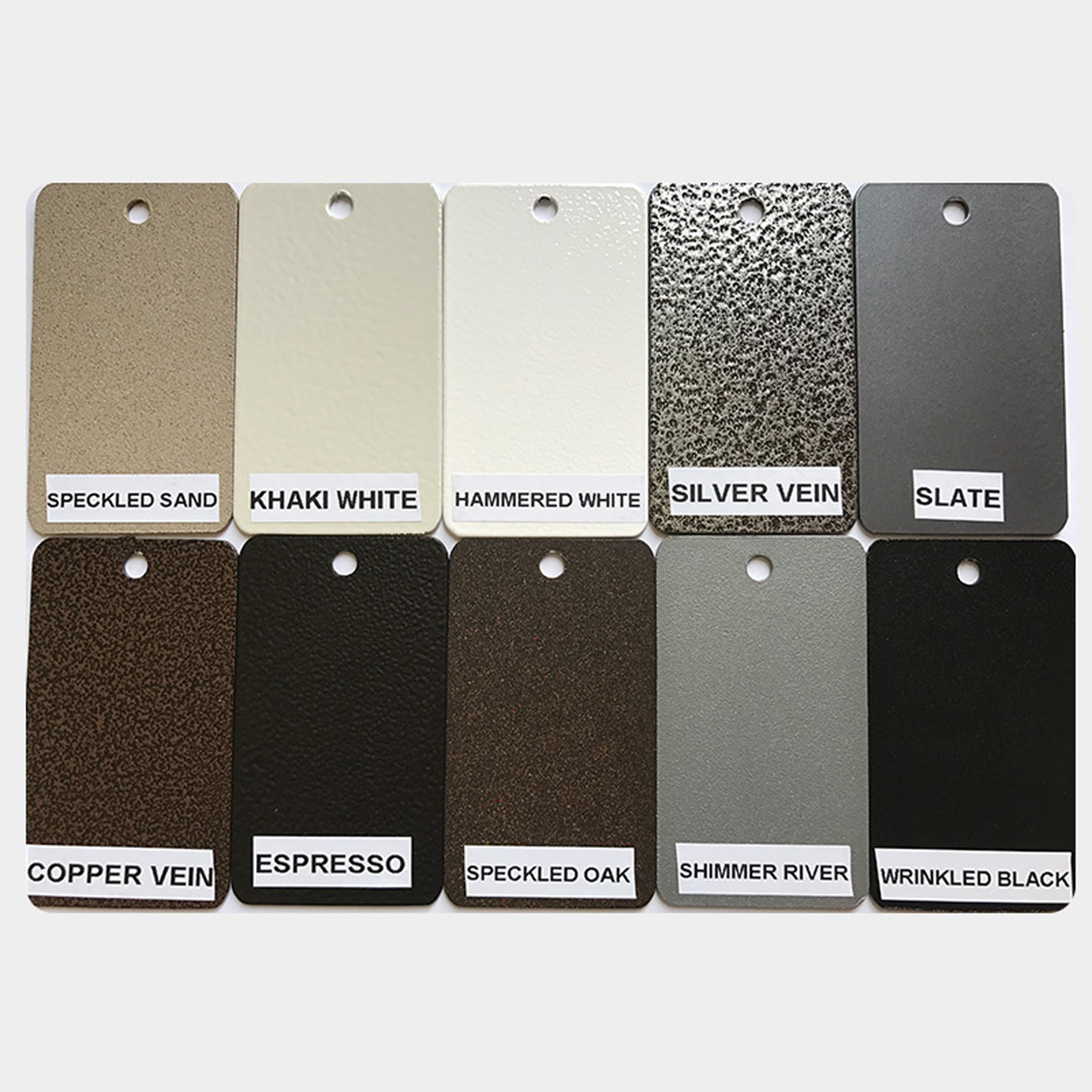 Olhausen Outdoor Metal Samples