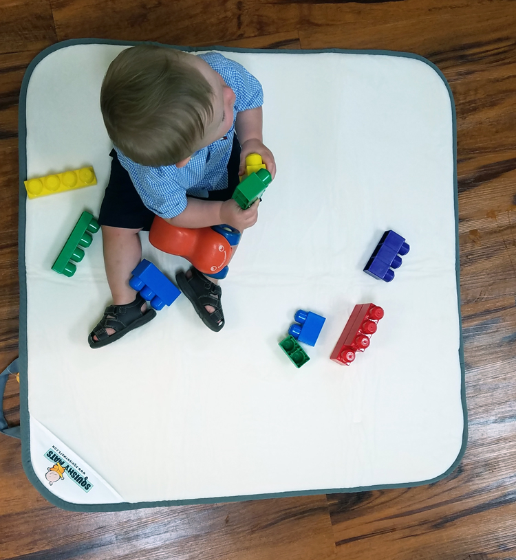Portable Comfort for Baby and Parents With Squishy Mat My Four and More
