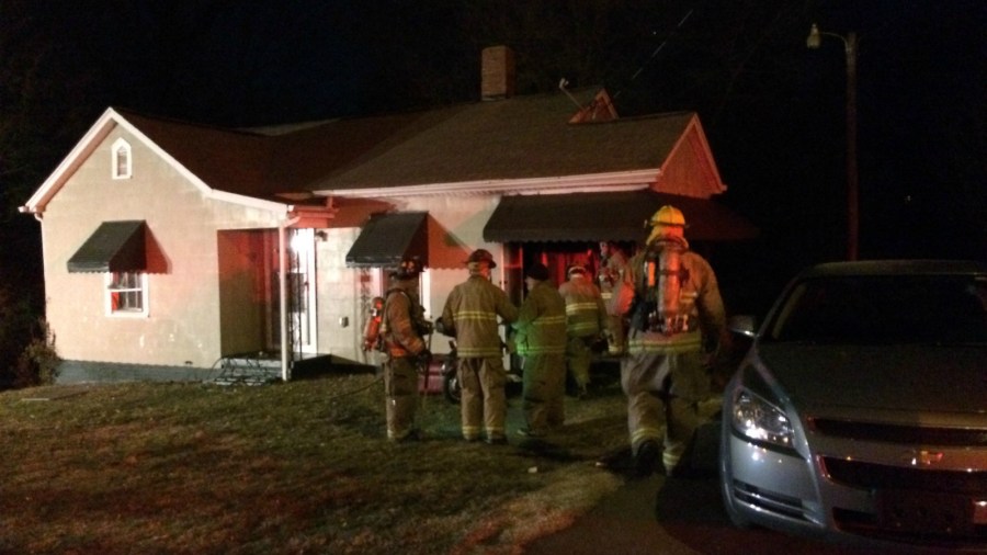 Firefighters in WinstonSalem say grease caused kitchen fire in home