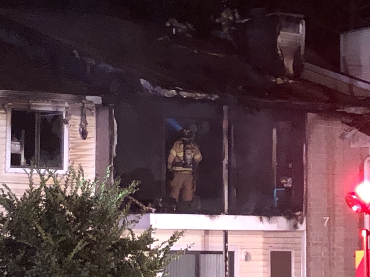 Nearly 50 firefighters respond to apartment fire on Sails Way in