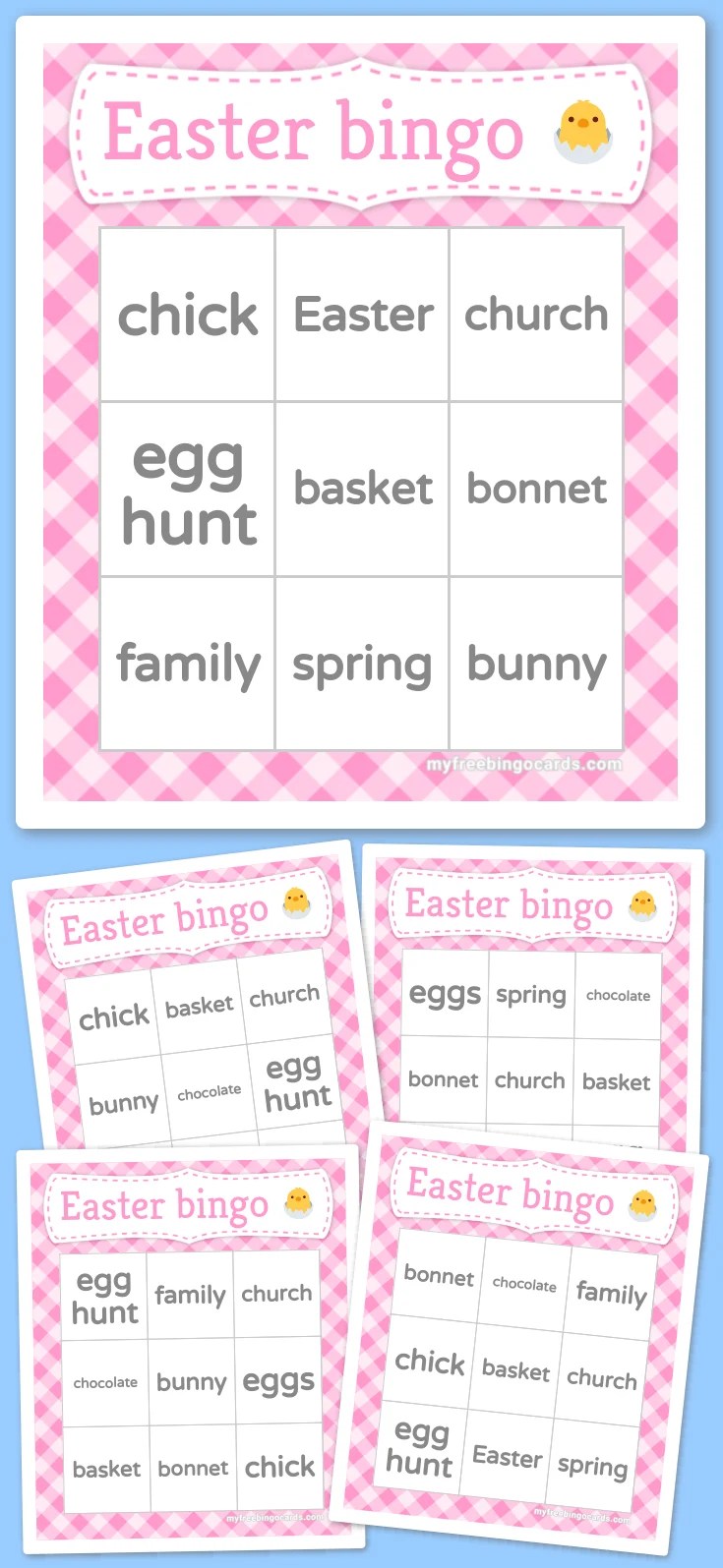 Virtual Easter bingo 🐣