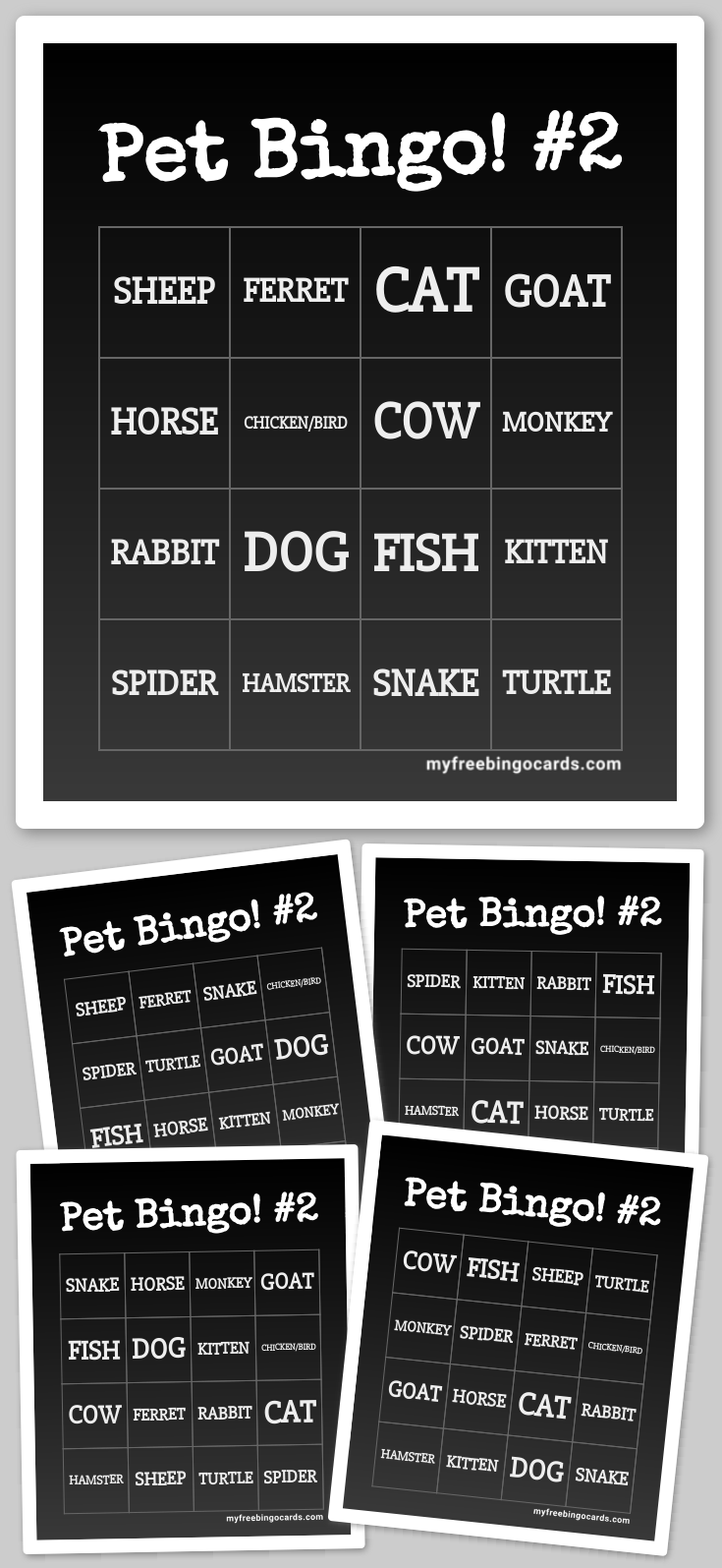 Virtual Pet Bingo! 2