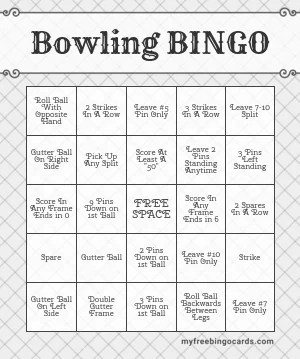 Bowling BINGO