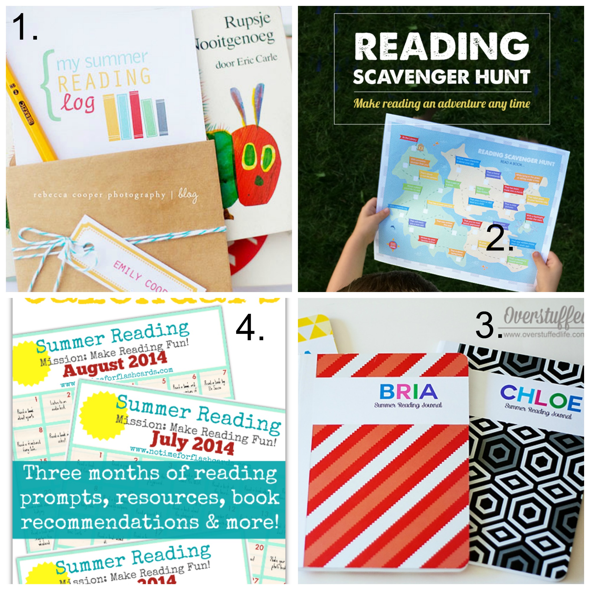 Free Summer Reading Log Printables and Activities My Frugal Adventures