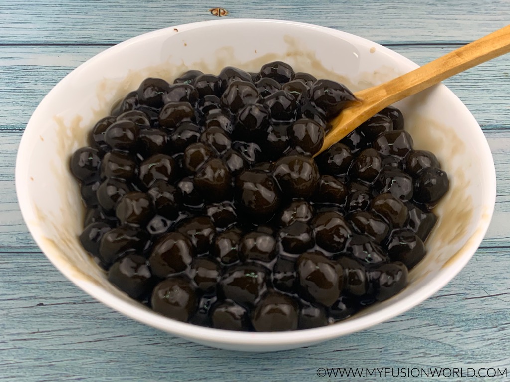 HOW TO MAKE BLACK TAPIOCA PEARLS FOR BUBBLE TEA MyFusionWorld