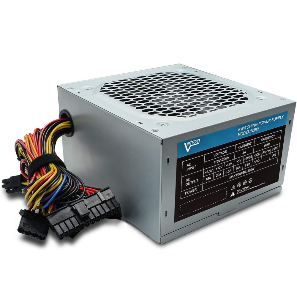 Desktop Power Supply 400W/500W/600W for your Gaming needs