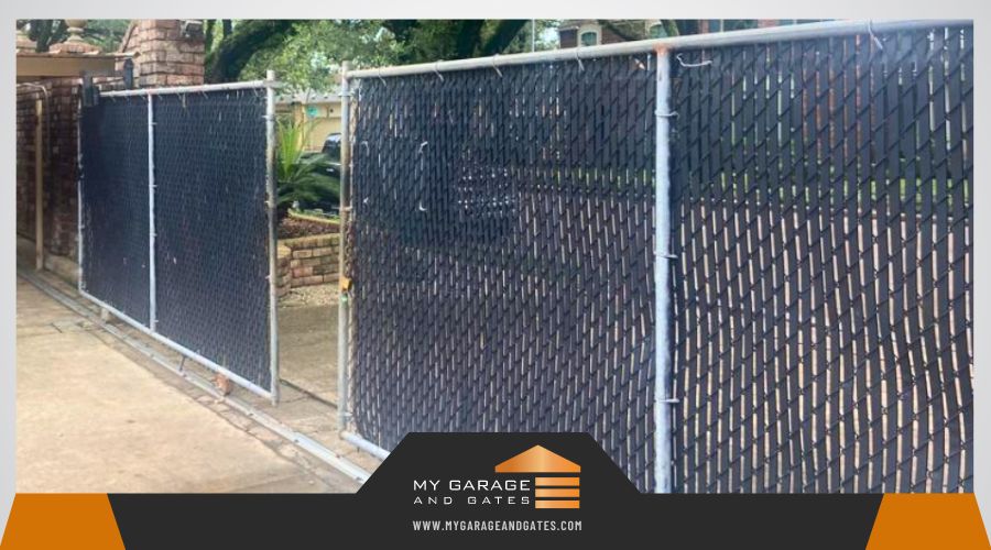 Chain Link Fence Repair Houston My Garage And Gates