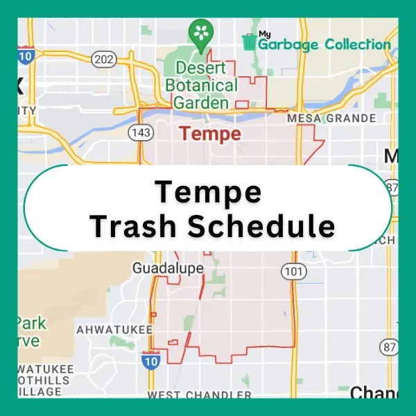 Buckeye Trash Schedule 2024 (Holidays, Recycling & Bulk Pickup) My