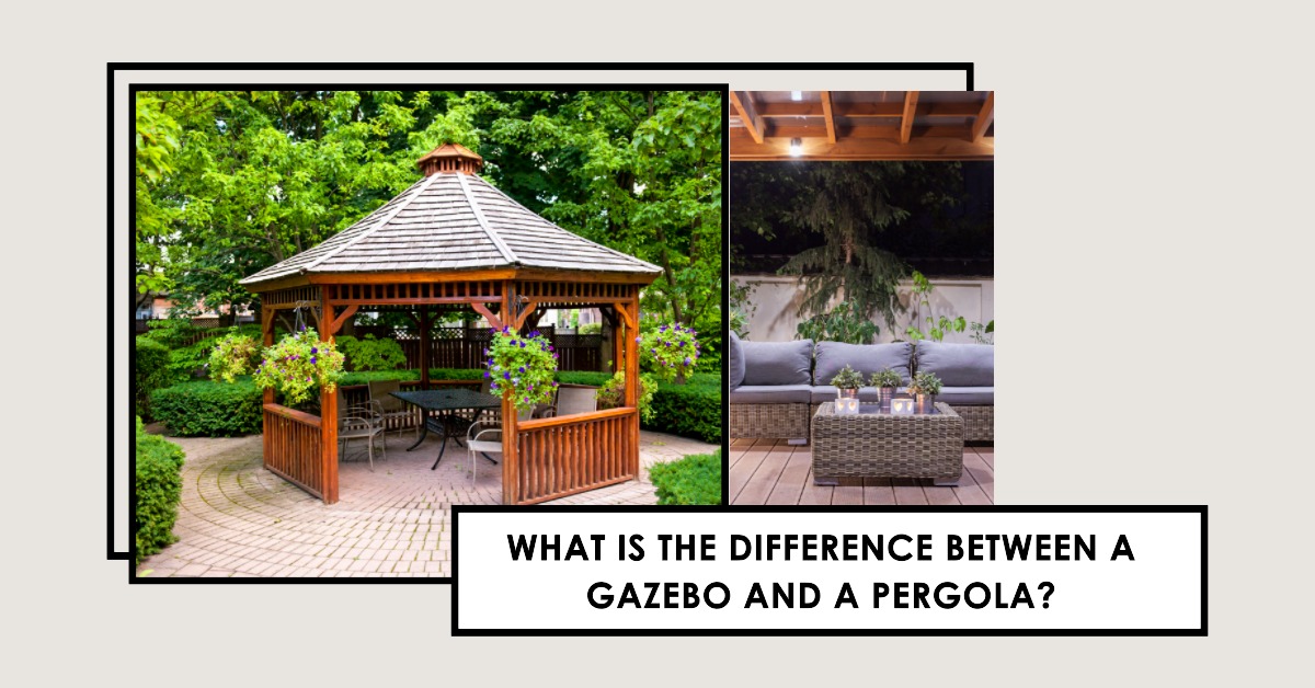 What is the difference between a gazebo and a pergola? (Explained!)