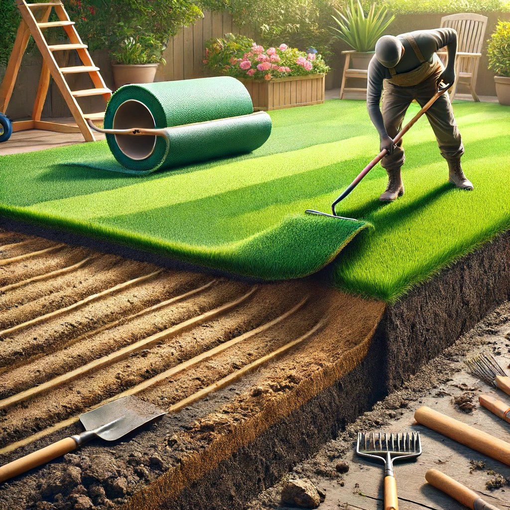 What is the best thing to put under artificial grass Artificial