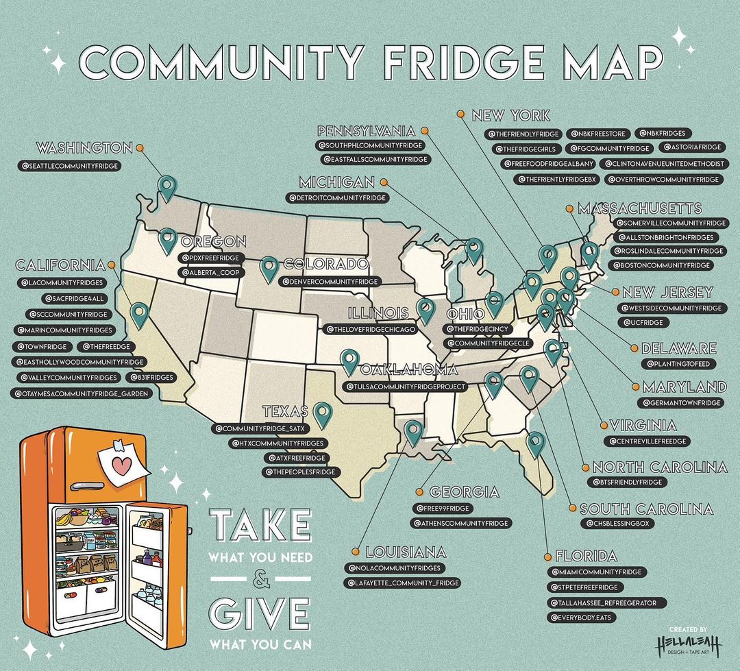 Gardyner Leah Abucayan donates her bounty to solidarity fridges in