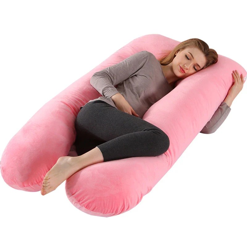 UShaped Pregnancy Support Pillow Ultra Soft Fleece My Gemma Joy