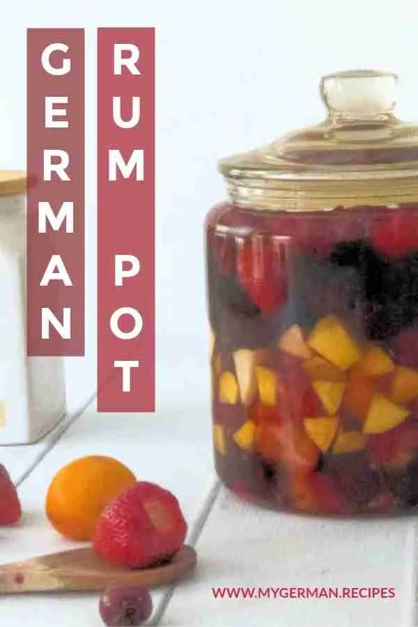 Traditional German Rum Pot Rumtopf ⋆ My German Recipes