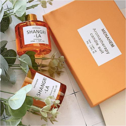 Menahem Aromatherapy Candle Suit My Gift Story