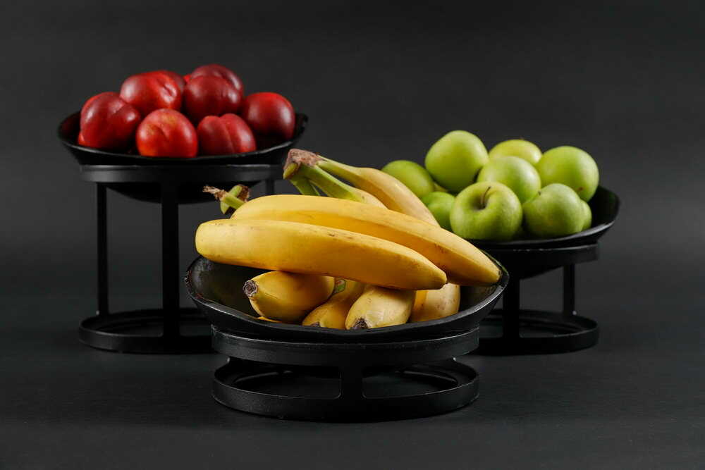 Tiered Serving Platters MidCentury Modern Canape Display