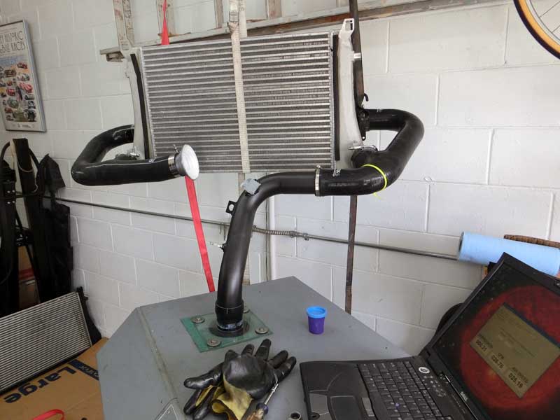 APR DF plus eBay Front Mount Intercooler Flow Test My Golf Mk7 GTI