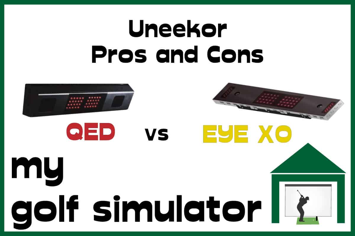 Uneekor EYE XO Data 23 EYE XO Data Points Explained My Golf Simulator
