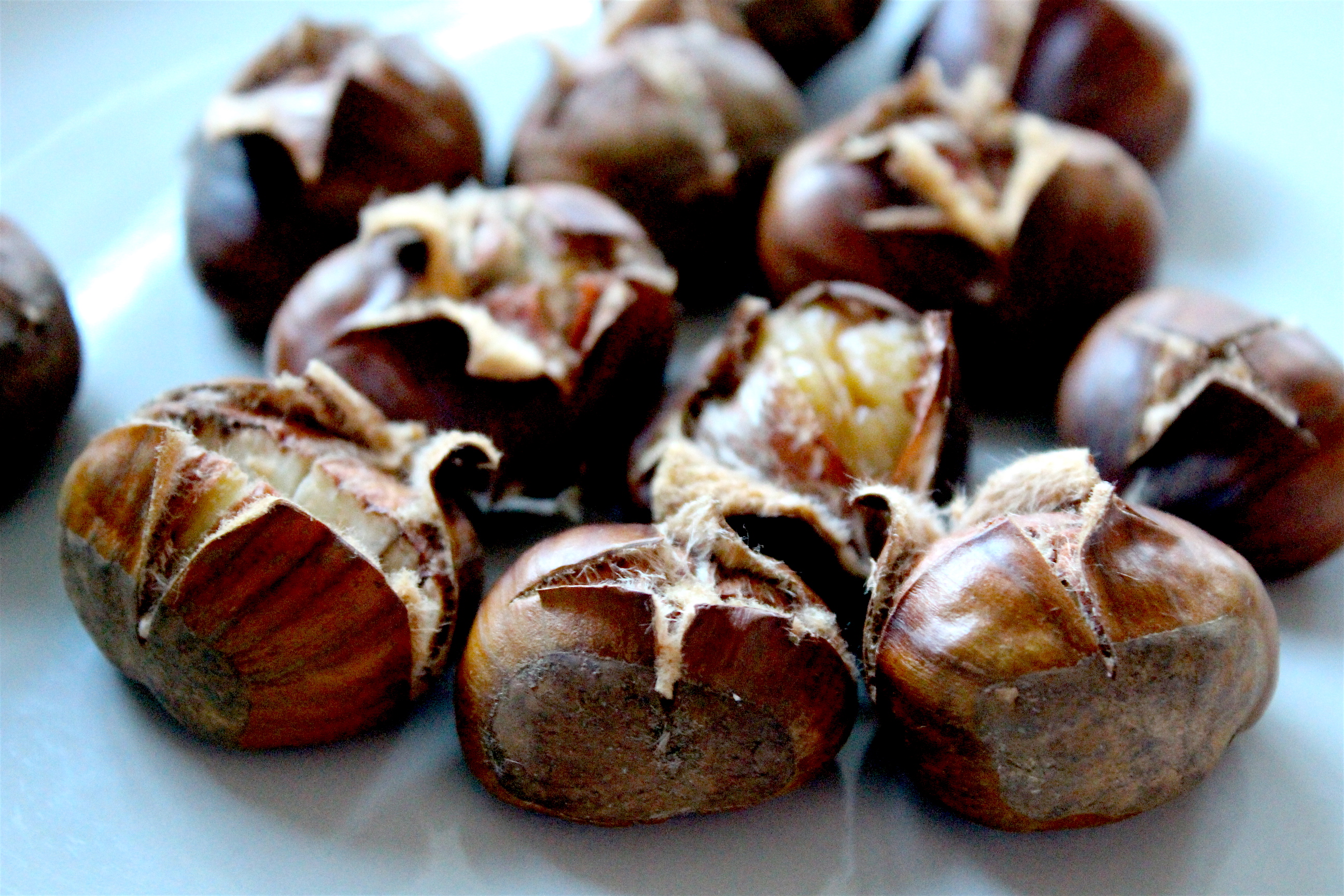 Woodburner Roast Chestnuts – My Goodness