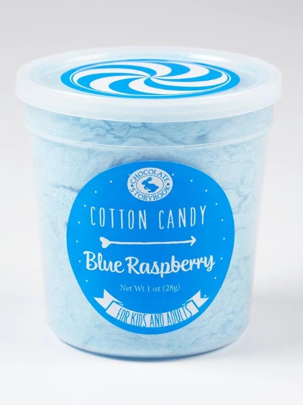 Fun Size Blue Raspberry Cotton Candy My Gourmet Cotton Candy