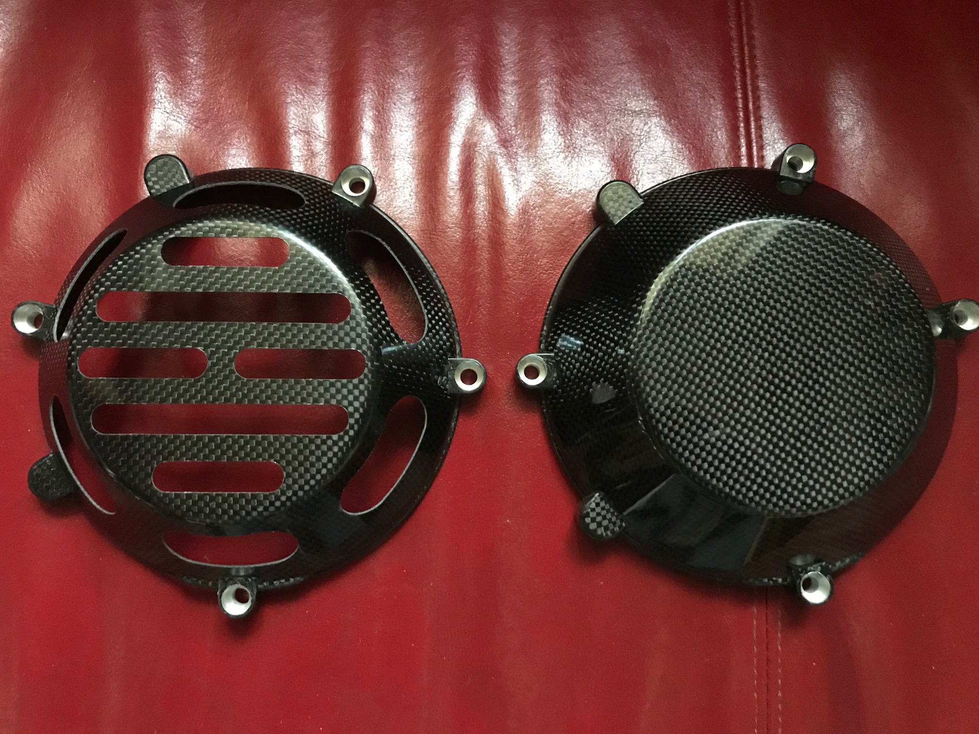 Clutch Cover Carbon Fiber for all Ducati with Dry Clutches GP Racing