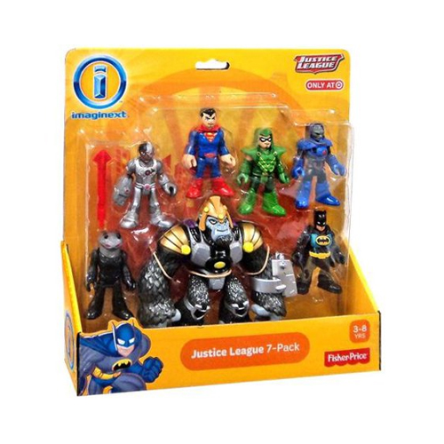 Justice League 7Pack [Gorilla Grodd] Imaginext Database