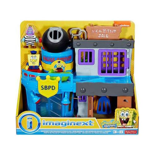 Bikini Bottom Police Station & Jail Imaginext Database