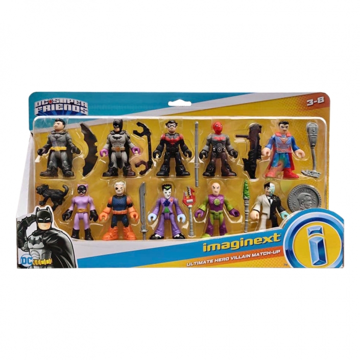 New Imaginext Ultimate Hero Villain MatchUp Includes DC Blind Series