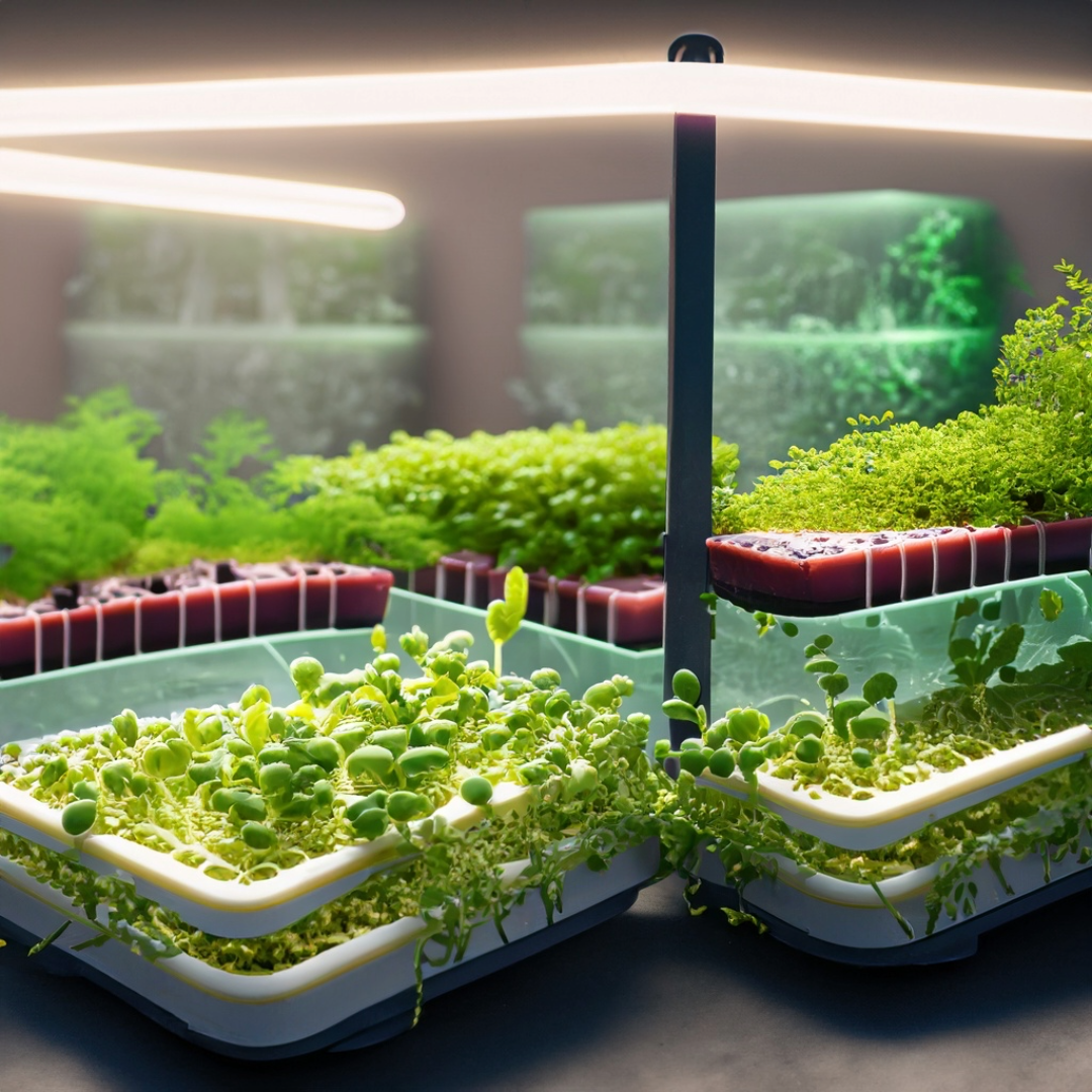 Summer Gardens Guide Hydroponic Towers and Microgreens