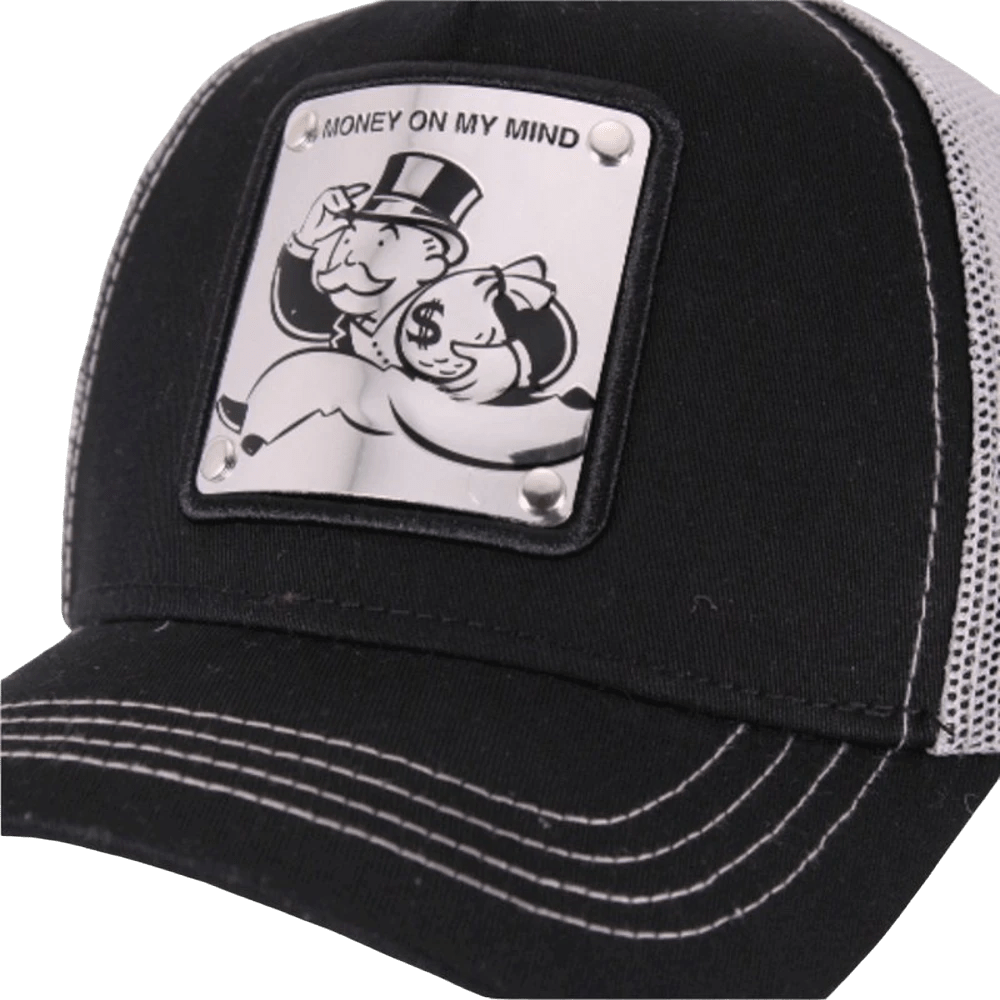 Capslab Monopoly Guy Svart keps