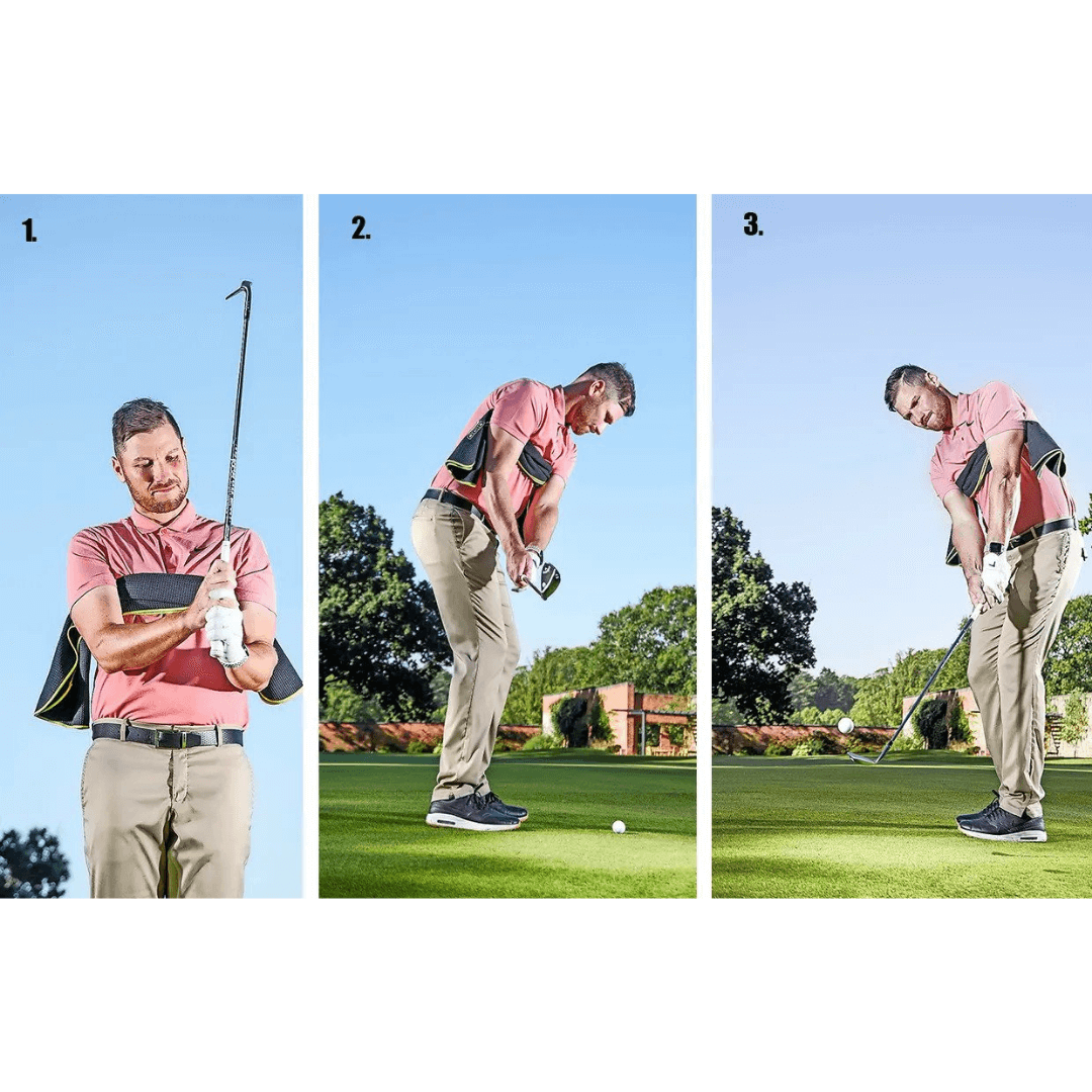 Golf Drills with a Golf Towel myHeadcover