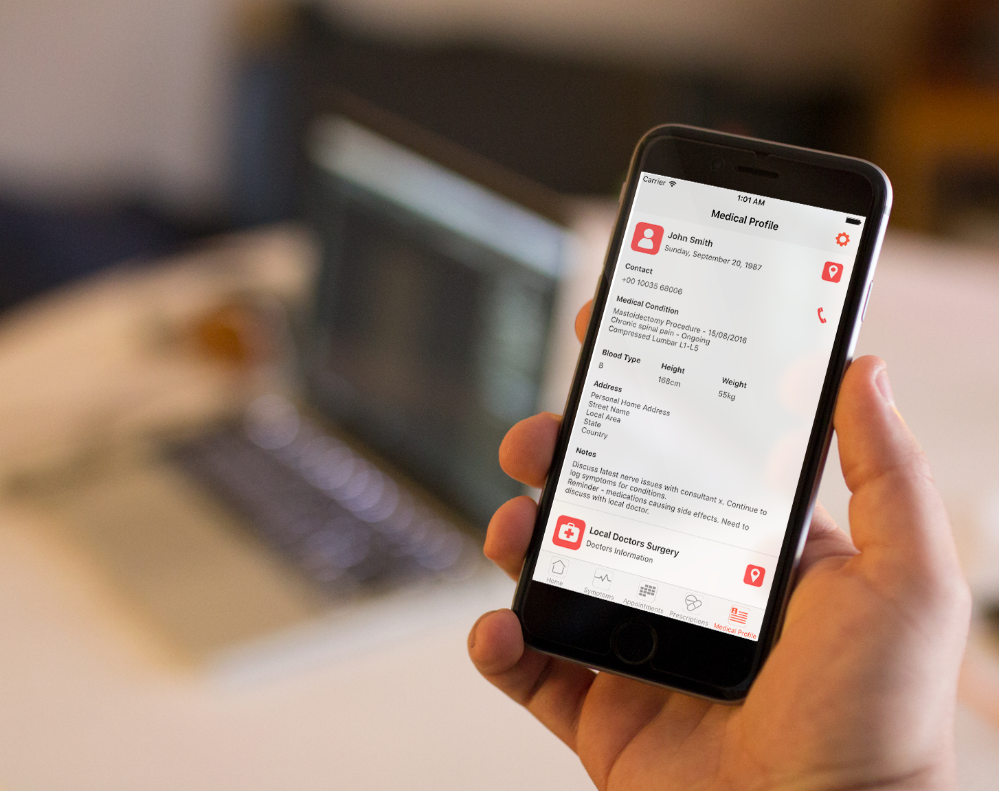 My Health Wallet App Store your health information