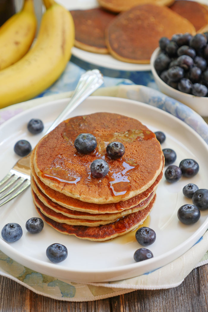 Healthy Oatmeal Banana Pancakes (Glutenfree) My Heart Beets