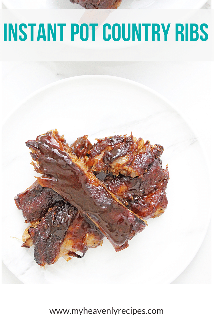Instant Pot Country Ribs Recipe My Heavenly Recipes