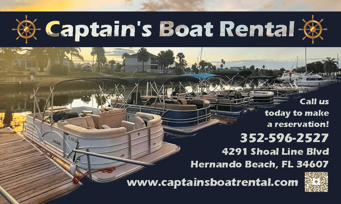 Pontoon Boat Rentals in Hernando Beach & Weeki Wachee Visitor Guide
