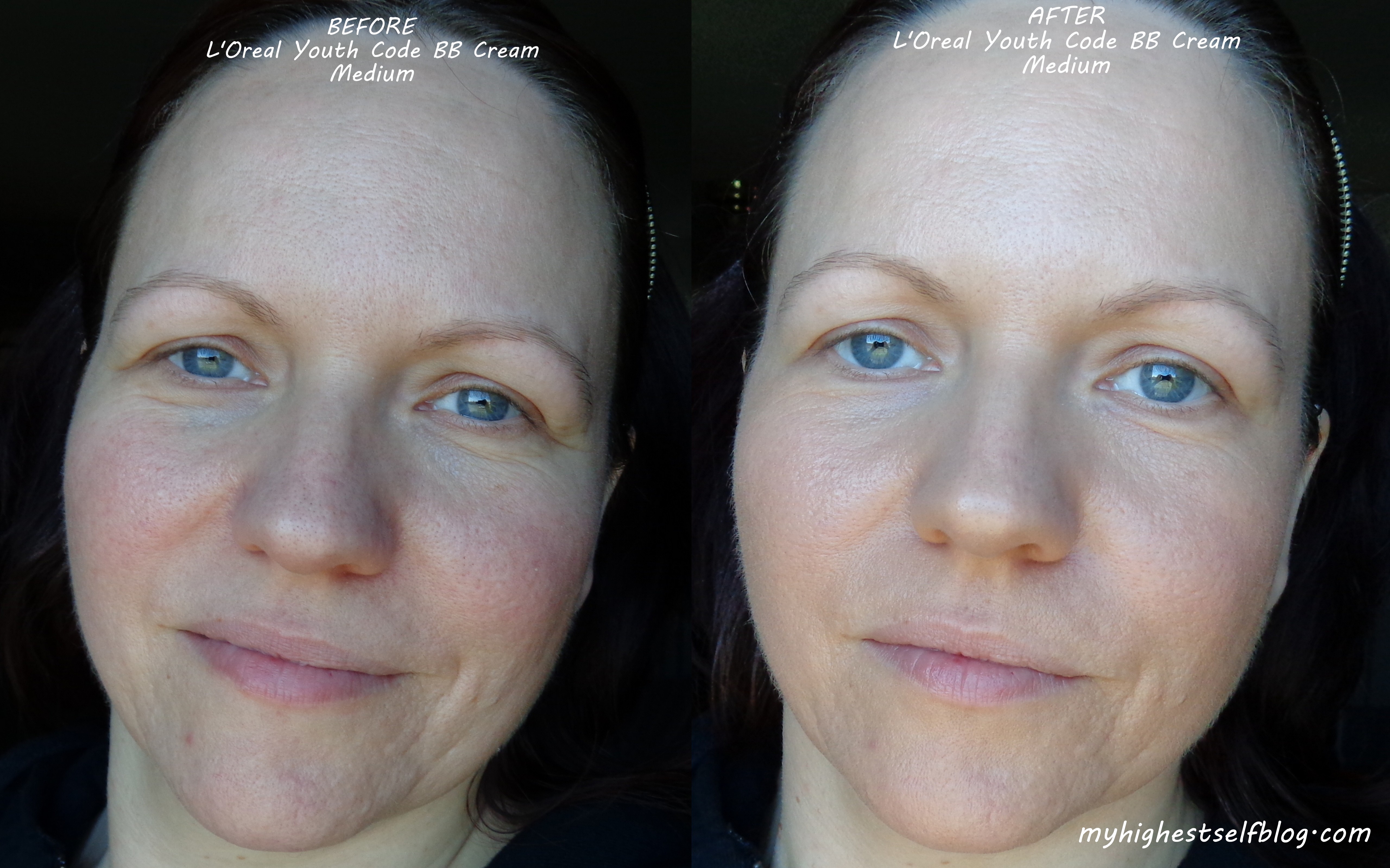 Review with Before and After Photos L'Oreal Youth Code BB Cream
