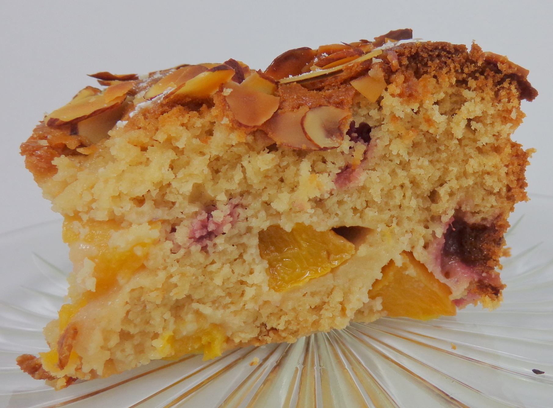Peach and Raspberry Old Fashioned Cake My Highest Self
