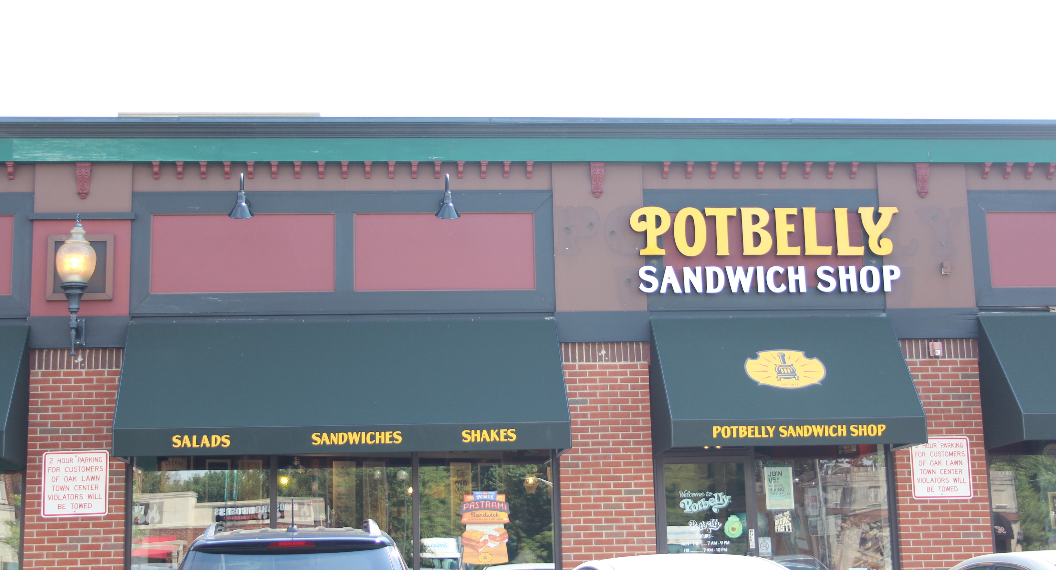 Lunch at Potbelly Sandwich Shop My Highest Self