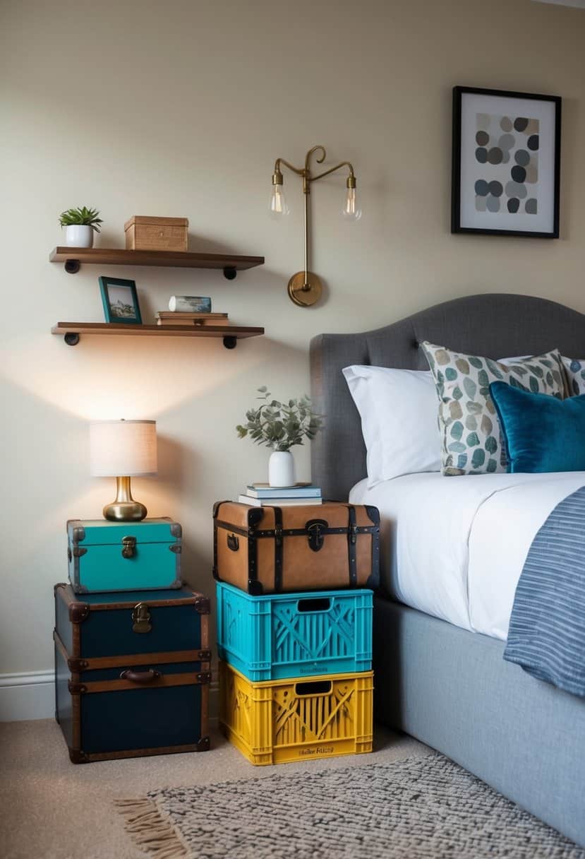 10 Unique Bedside Table Alternatives My Home My Globe